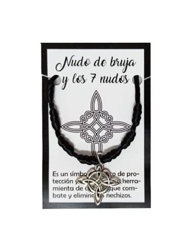 7 nudos de bruja|Pulsera 7 Nudos con Nudo de Bruja